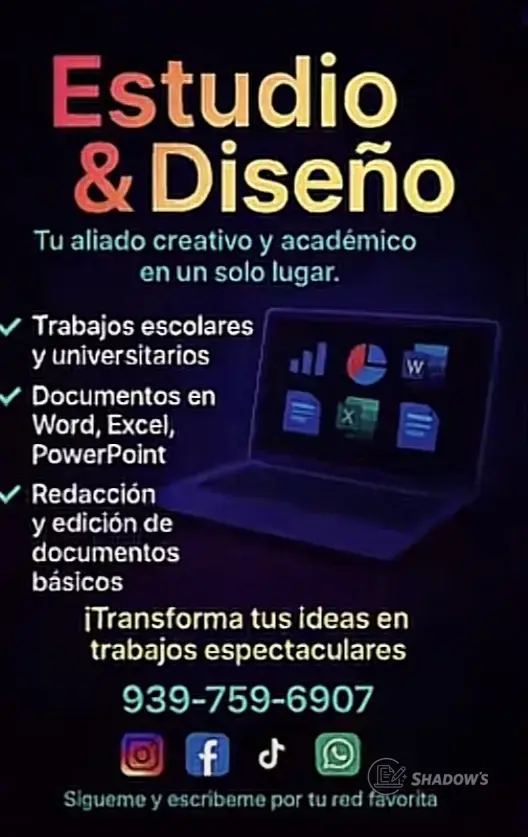 Diseño promocional de servicios académicos y documentos